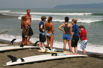pre surf beach lesson
