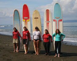 costa rica surf camp waves